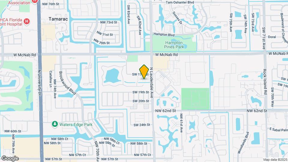 8132 SW 17th Ct Map and Location Details
