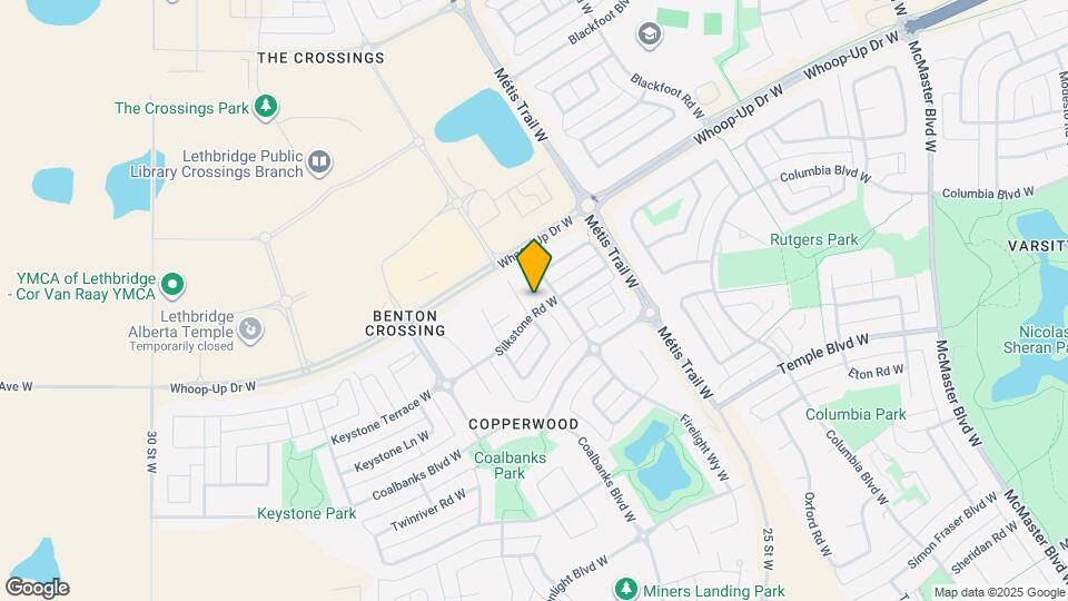 Family Home on Silkstone with AC and Driveway Parking Map and Location Details