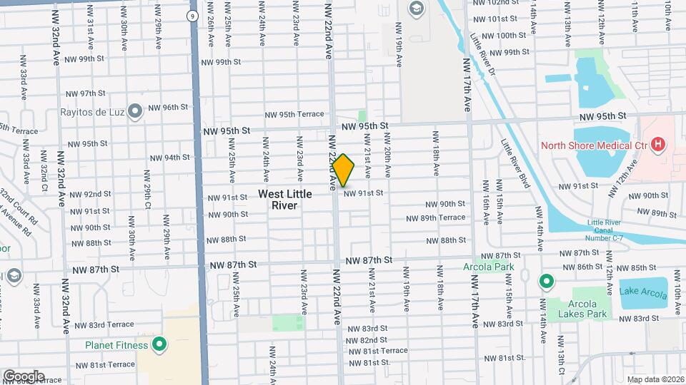 2183 NW 91st St Mapa y Detalles de la Ubicación