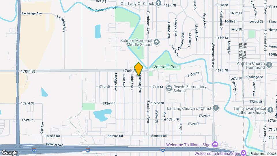 17028 Greenbay Ave Map and Location Details