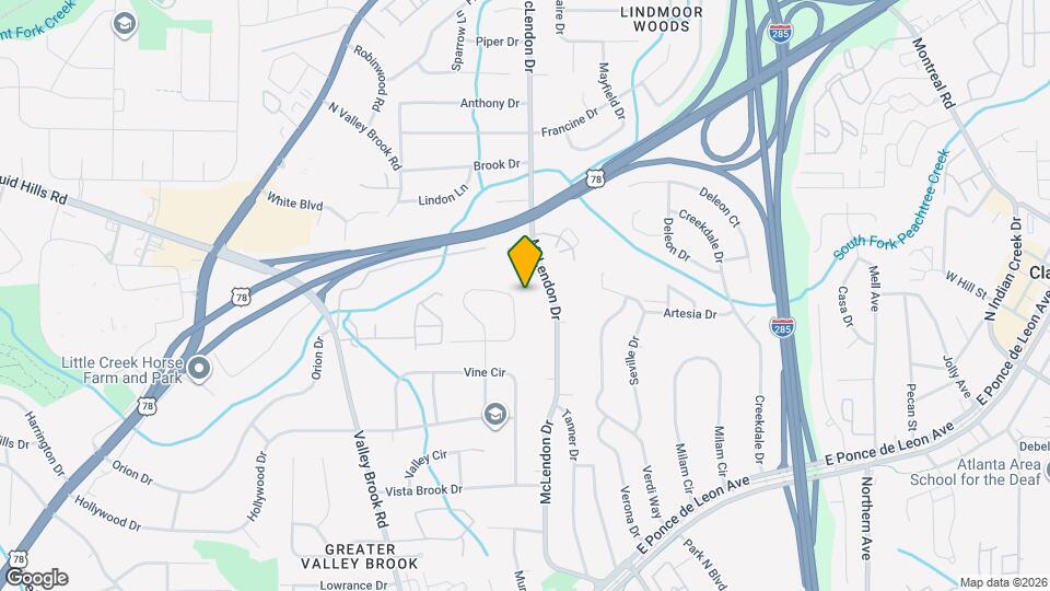 1102 Greenbriar Cir Map and Location Details