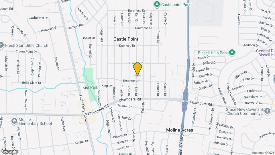 10108 Earl Dr Map and Location Details