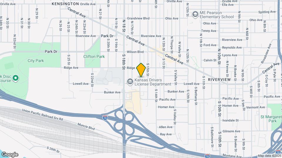 111 S 16th St Map and Location Details