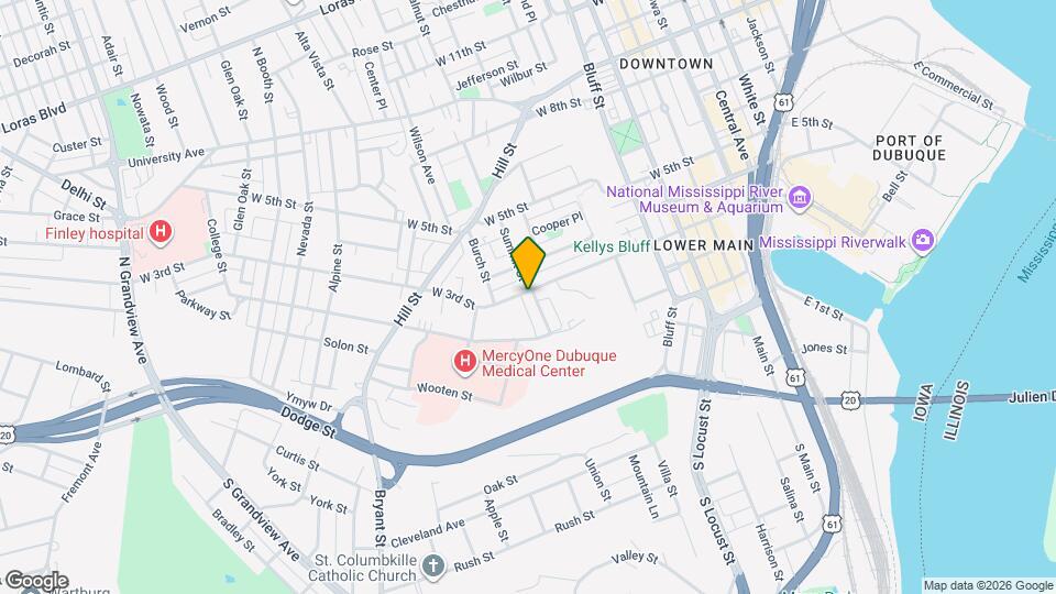 285 Cardiff St Map and Location Details