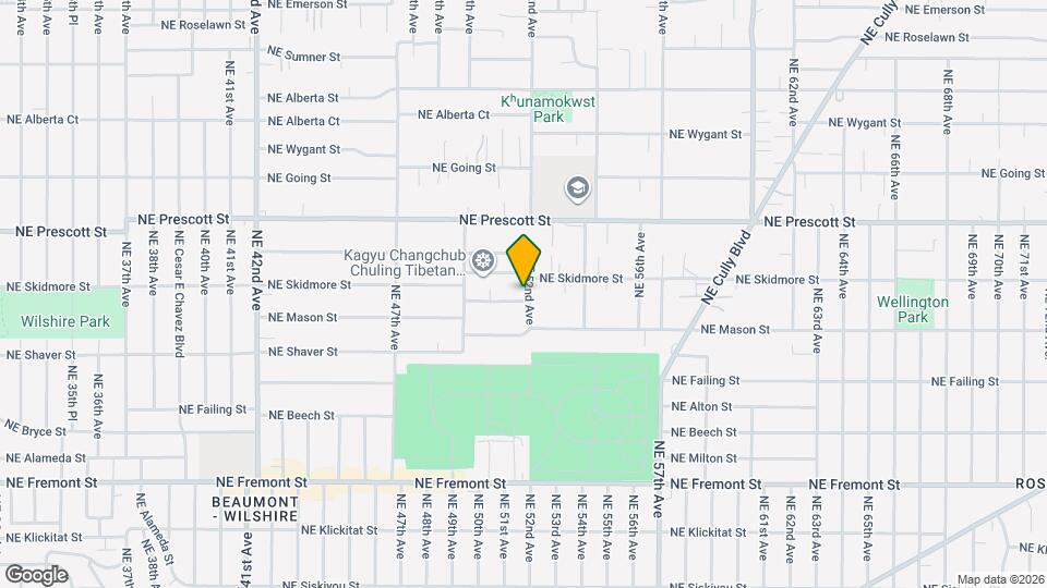 5125 NE Mason Ct Map and Location Details