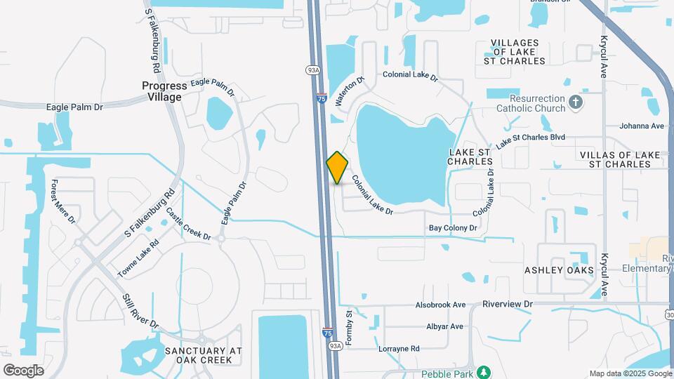 7025 Colony Pointe Dr Map and Location Details