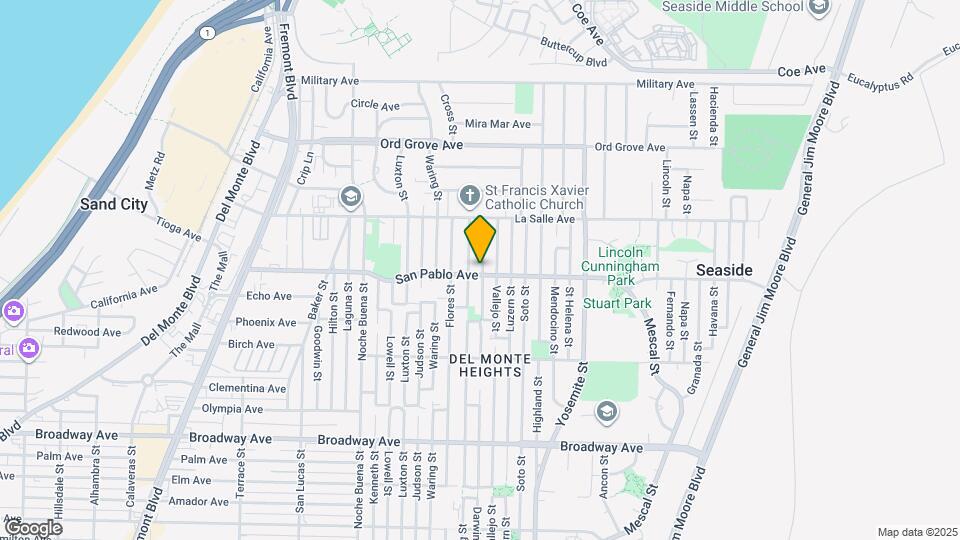 1497 San Pablo Ave Map and Location Details