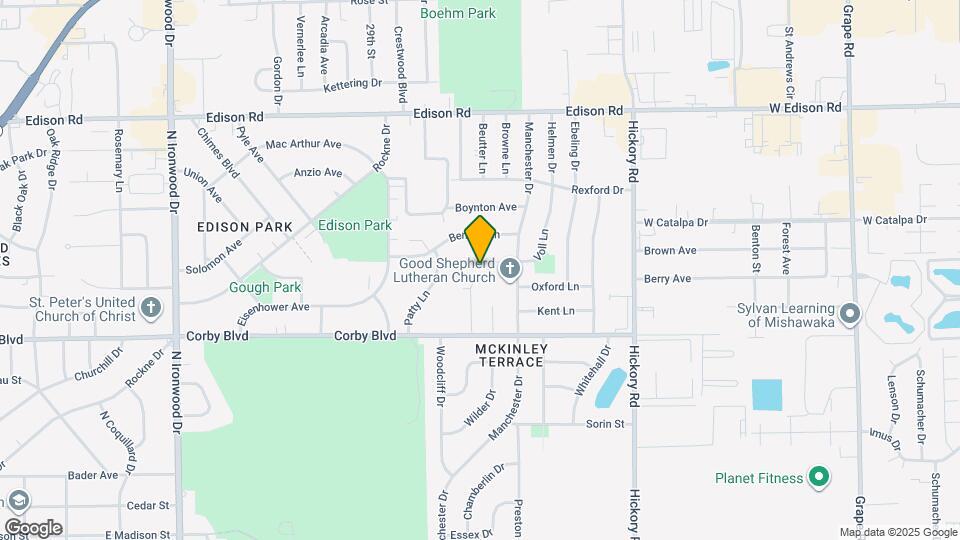 3122 Voll Ln Map and Location Details