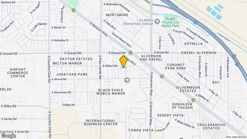 5806 S Garrett Rd Map and Location Details