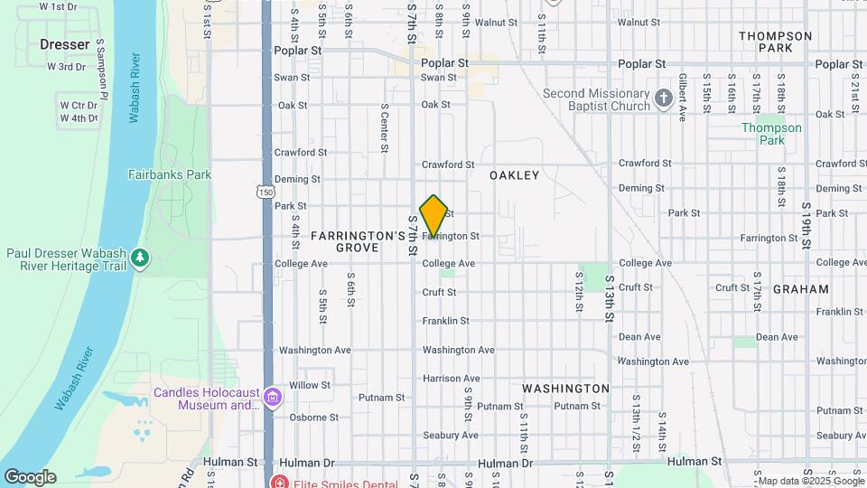 1009 S 8th St Mapa y Detalles de la Ubicación