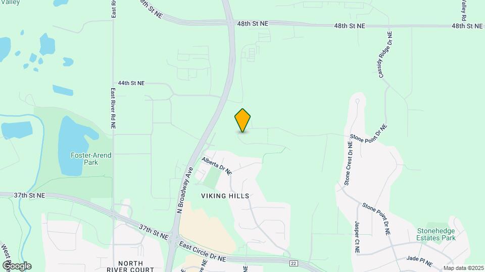 3984 Stone Point Dr NE Map and Location Details