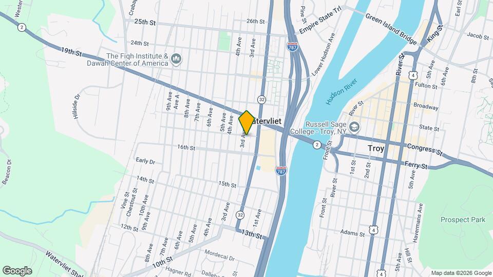 1624 3rd Ave Map and Location Details