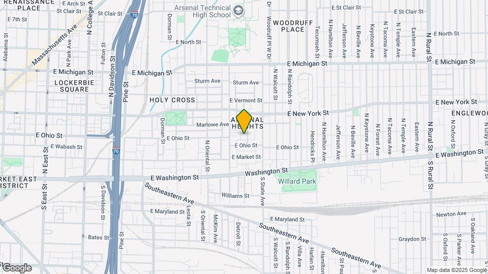 216 N Summit St Mapa y Detalles de la Ubicación