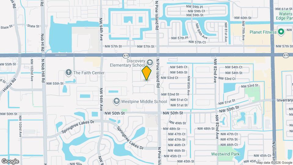 8900 NW 54th St Mapa y Detalles de la Ubicación