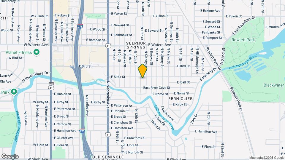 8015 N 13th St, Unit Tampa Map and Location Details