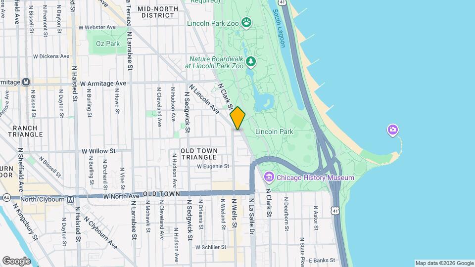 165 W Menomonee St Map and Location Details