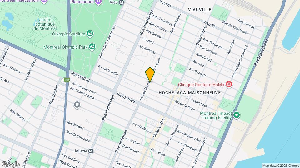 4260 De Rouen Rue Map and Location Details