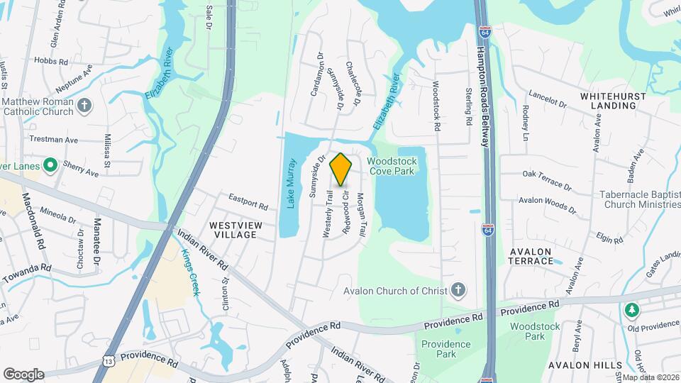 949 Redwood Cir Map and Location Details