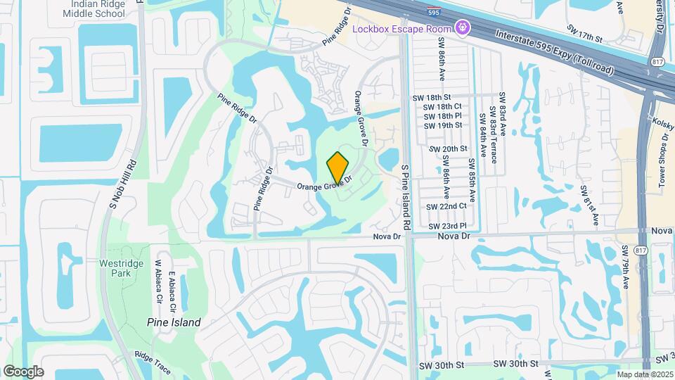 9100 SW 22nd Ct Map and Location Details