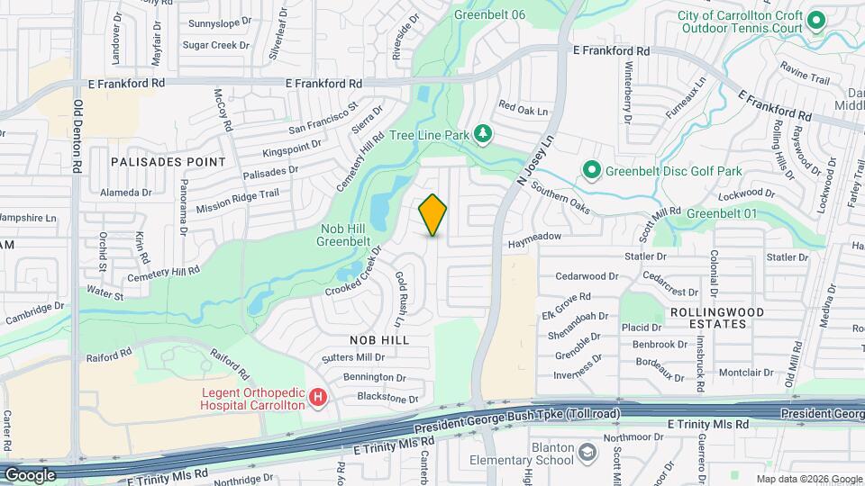 2806 Sausalito Dr Map and Location Details