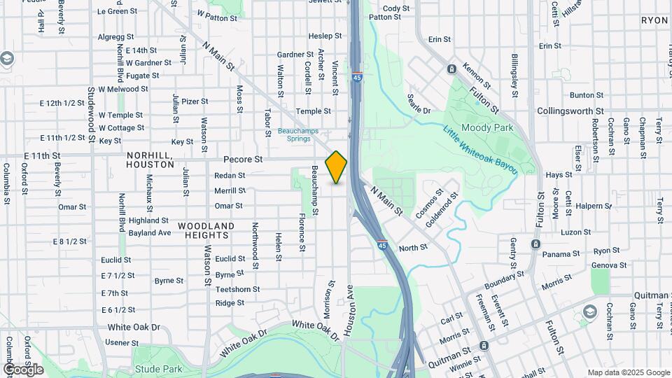 3410 Morrison St Map and Location Details