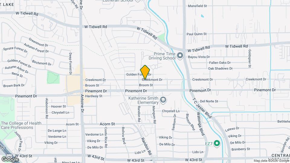 4929 Creekmont Dr Map and Location Details