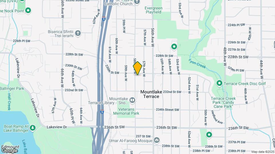 23003 58th Ave W Map and Location Details