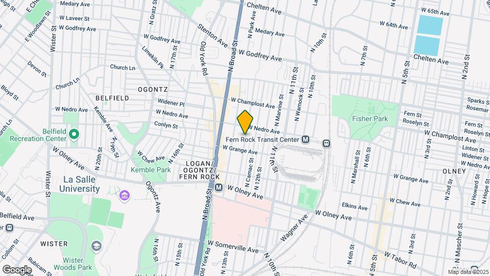5850 N 13th St, Unit 102 Map and Location Details
