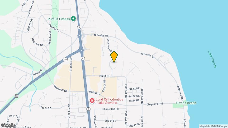 9727 5th St NE Map and Location Details