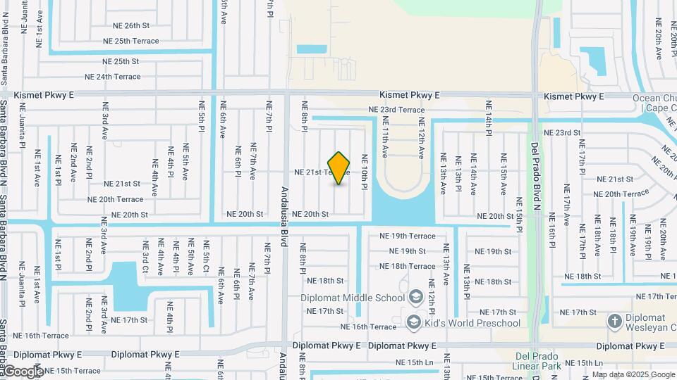 2031 NE 9th Pl Map and Location Details