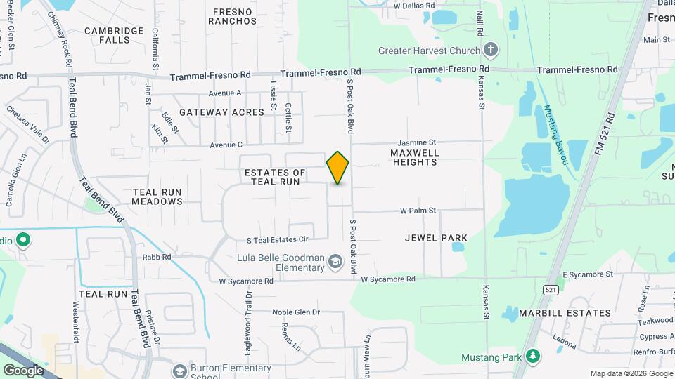 3930 Hawthorne Glen Ct Mapa y Detalles de la Ubicación