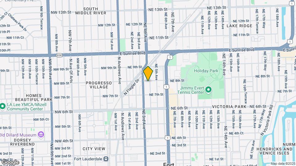 791 NE 4th Ave Mapa y Detalles de la Ubicación