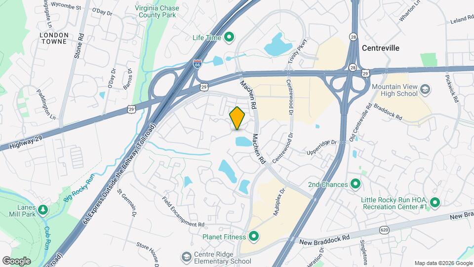 14309 Climbing Rose Way Map and Location Details