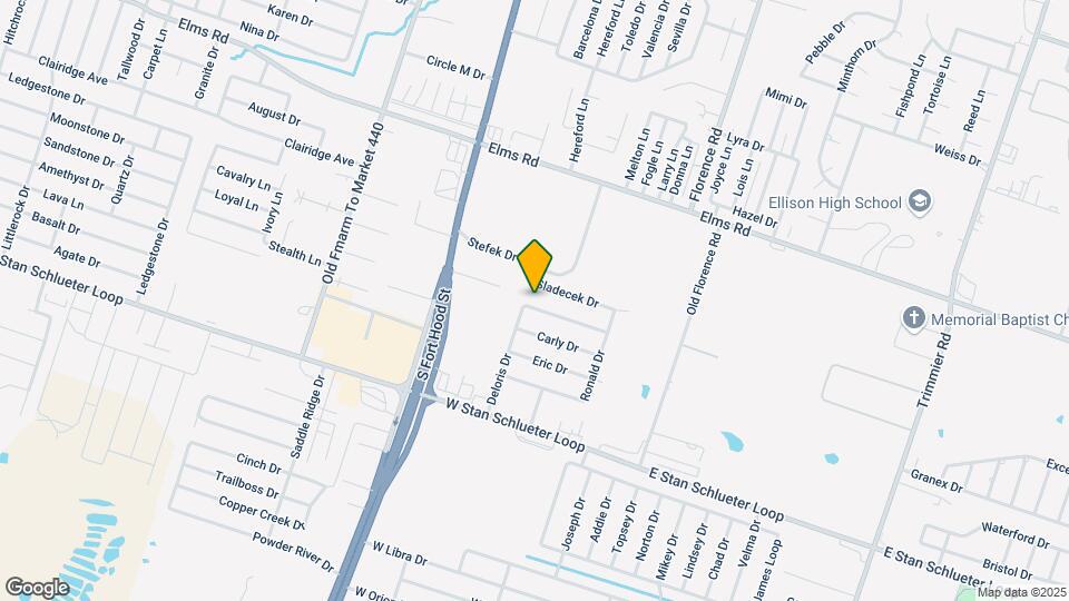 515 Deloris Dr Map and Location Details