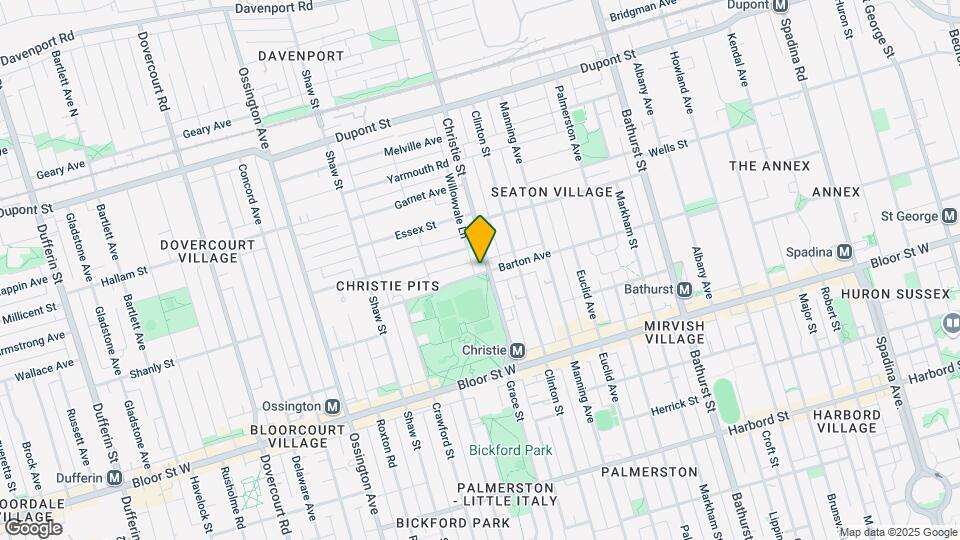 118 Christie St Map and Location Details