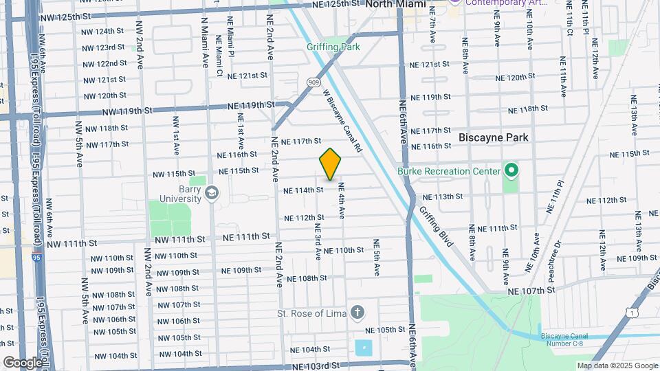 323 NE 114th St Map and Location Details