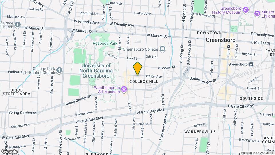 917 Walker Ave Map and Location Details