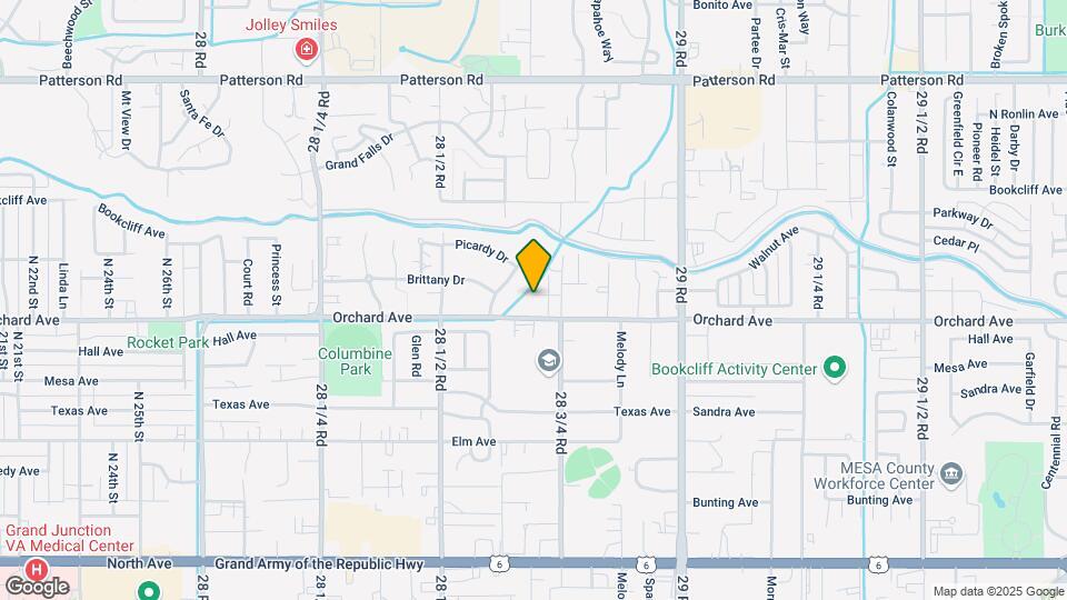 2867 Pinyon Ave Map and Location Details