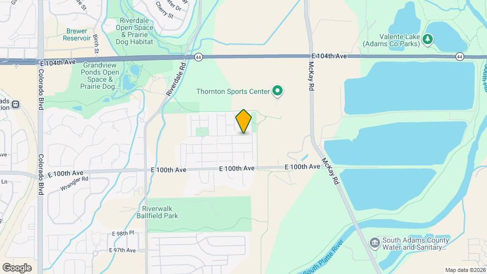 5504 E 101st Pl Mapa y Detalles de la Ubicación