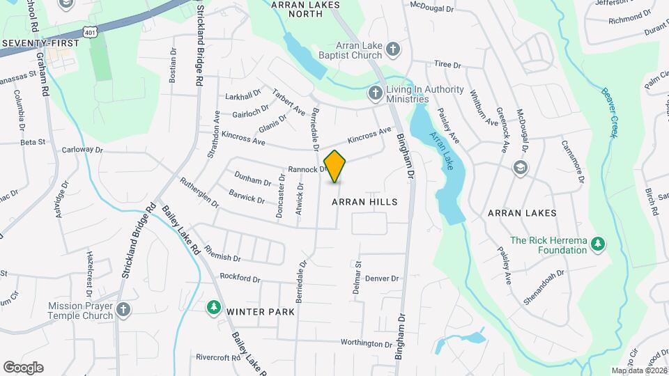 1508 Darvel Ave Map and Location Details