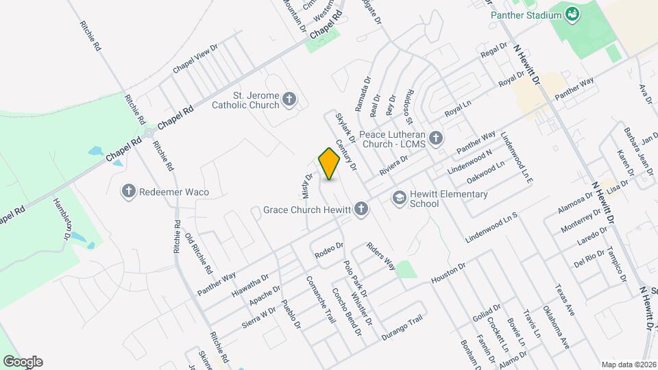 10015 Amber Cir Map and Location Details