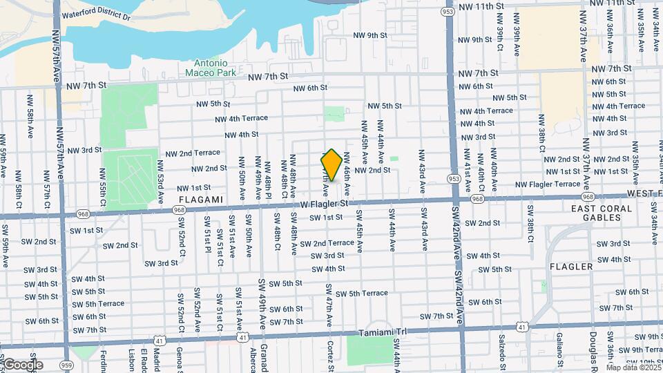 47 NW 47th Ave Map and Location Details