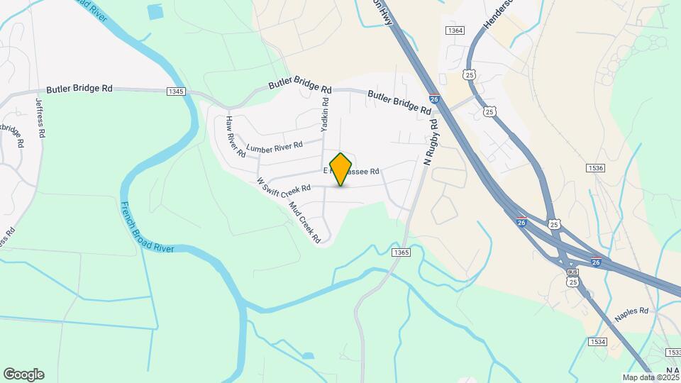 12 E Swift Creek Rd Map and Location Details