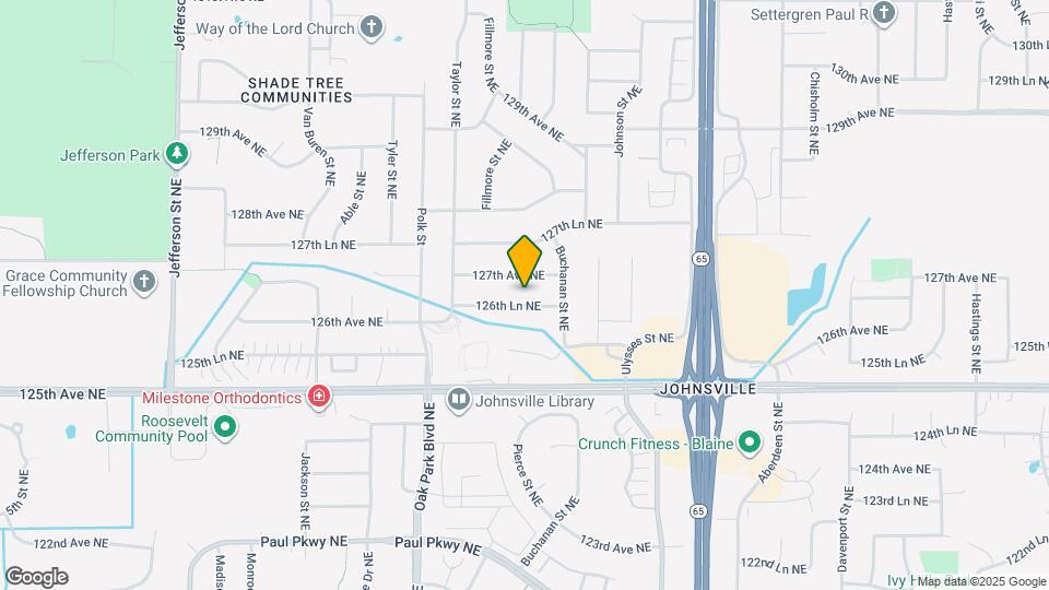 1133 126th Ln NE Map and Location Details