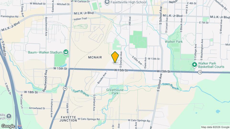 1453 S Yampa Bnd Map and Location Details