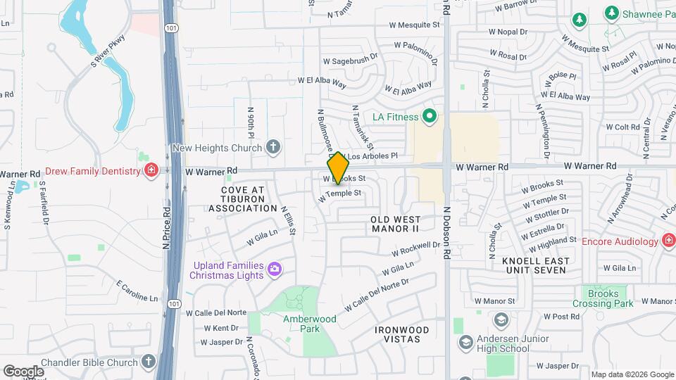 2412 W Temple St Map and Location Details