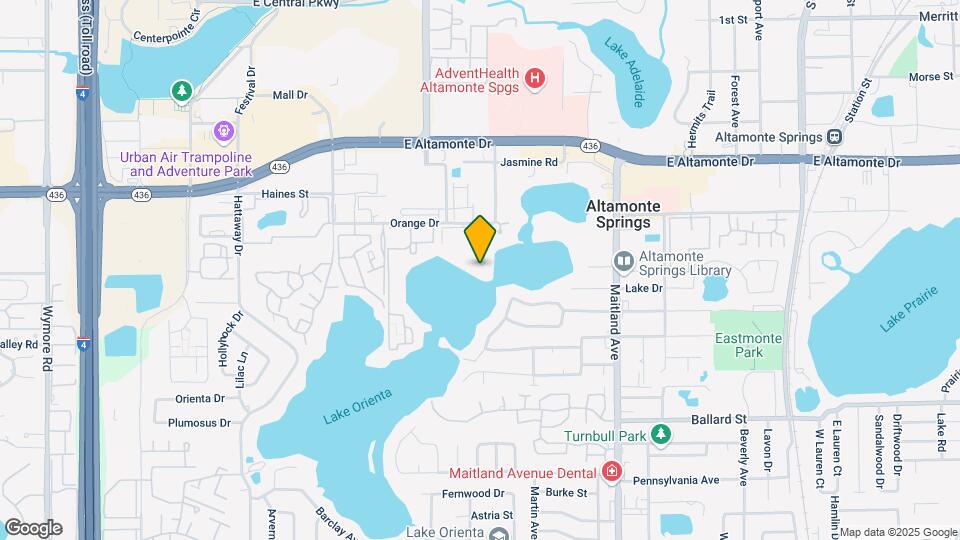 614 Orange Dr Map and Location Details