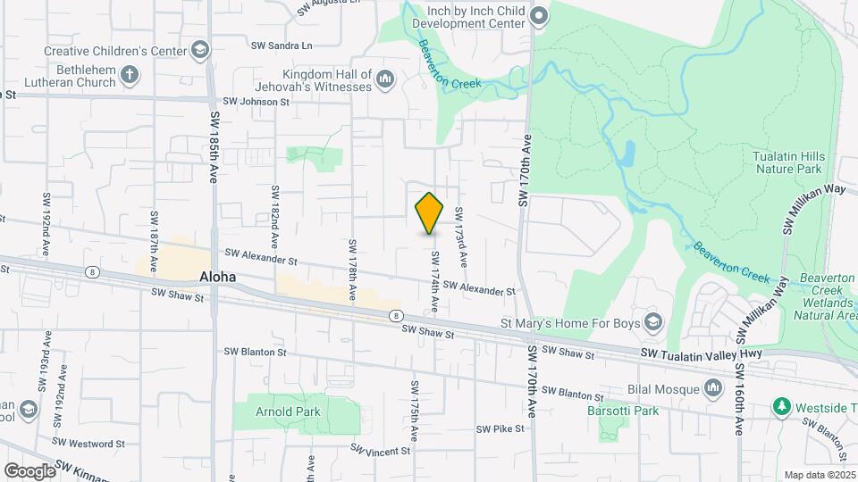 3353 SW 174th Ave Map and Location Details