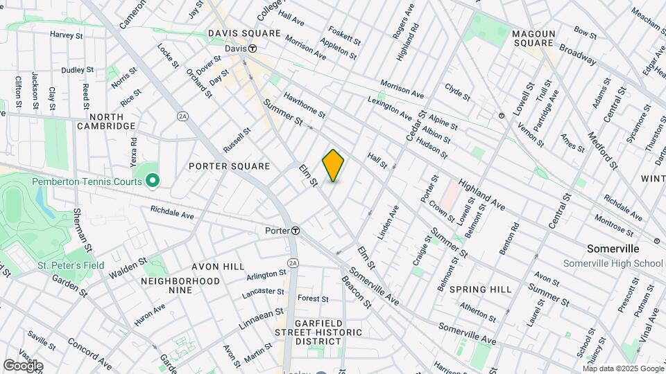 14 Hancock St, Unit #2 Mapa y Detalles de la Ubicación