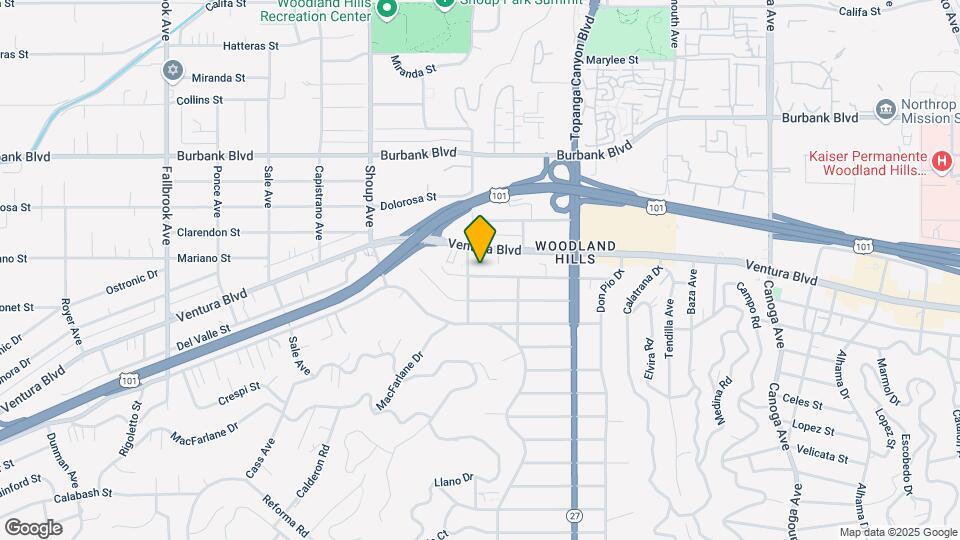 22151 Costanso St Map and Location Details